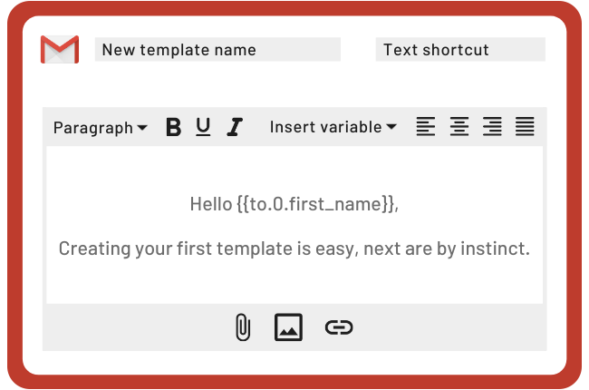 Briskine rich text editor.